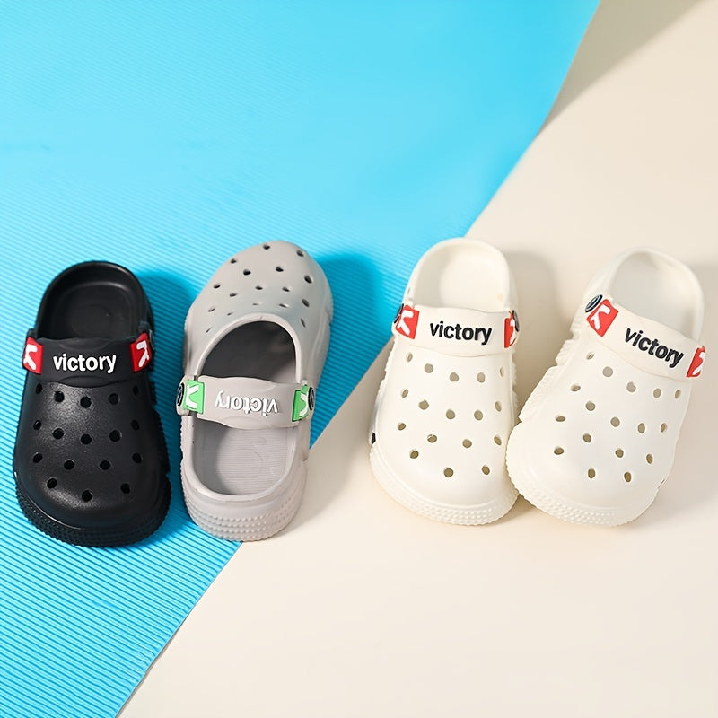 Kids Indoor Shoes Boys Girls Breathable EVA Slip-On Non-Slip Casual All-Season