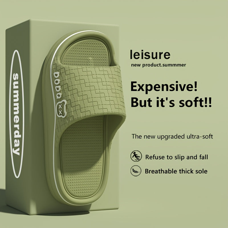 Женские EVA слайды - летние пляжные шлепанцы для бассейна и отдыха с принтом лапы