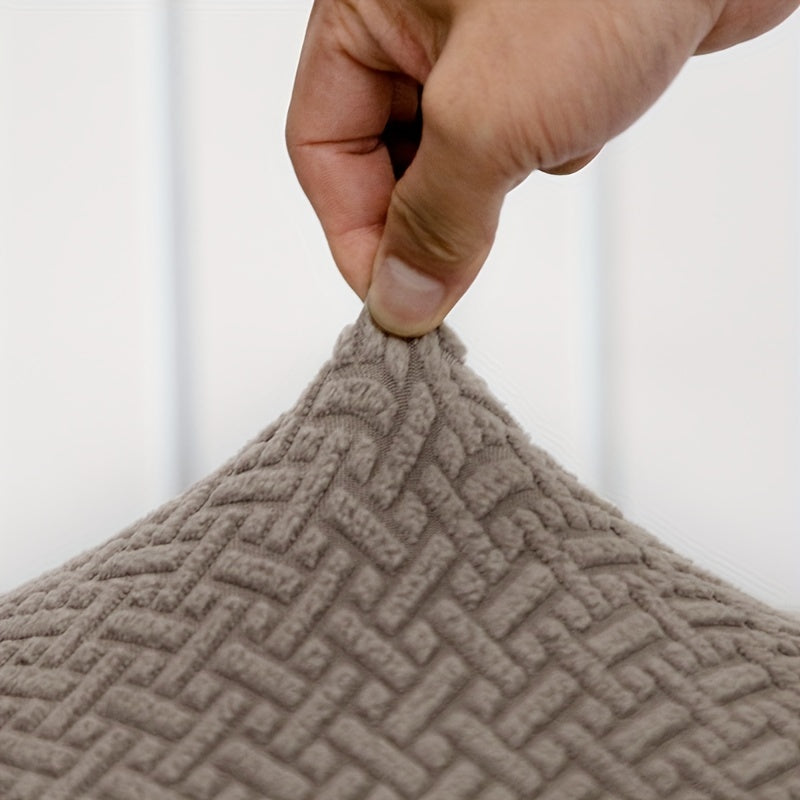 2-Piece Stretch Knitted Armrest Covers for Furniture Protection Sofa Chair Recliner Couch