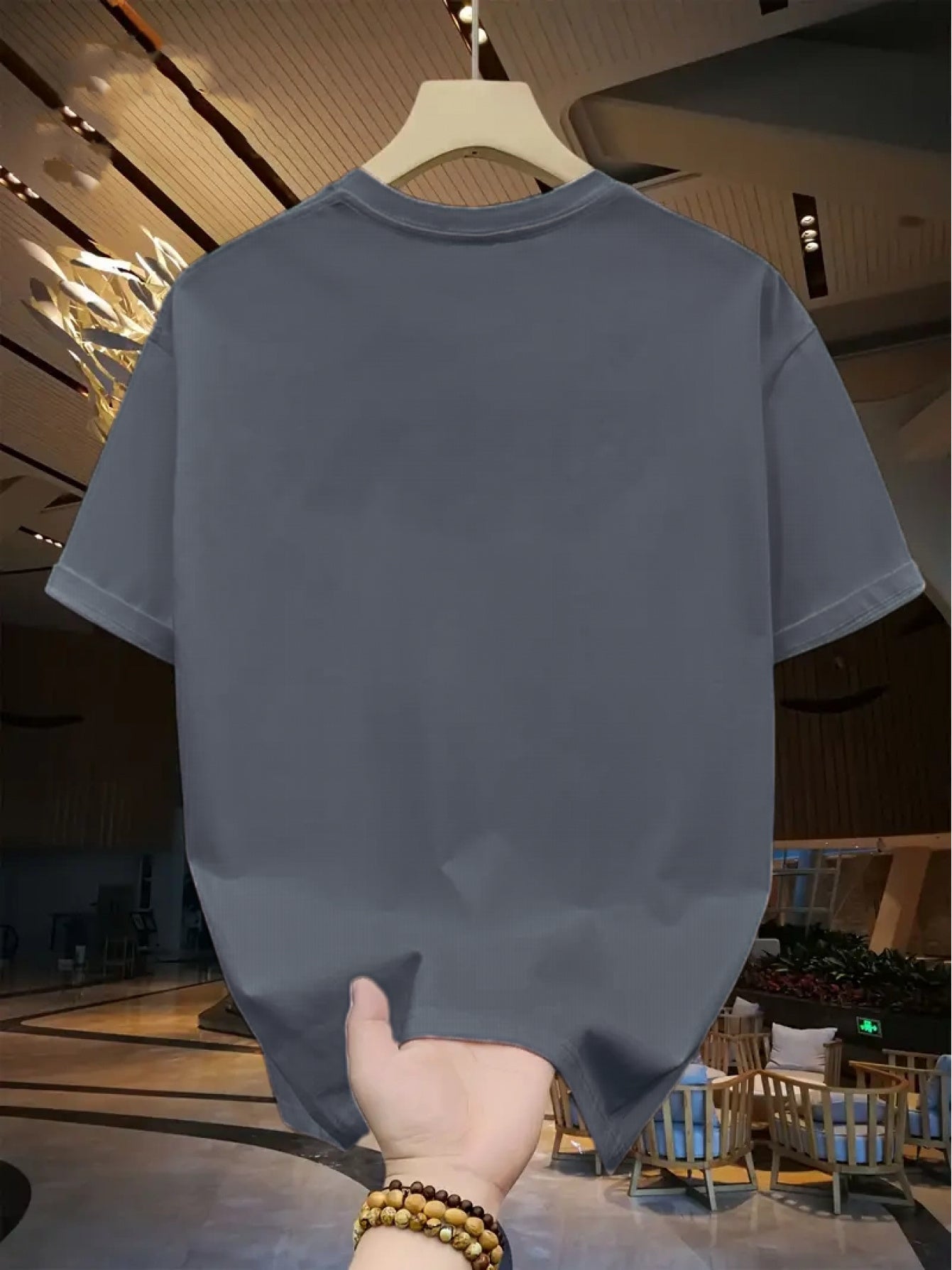 Erkaklar uchun tasodifiy paxta T-ko'ylagi, samolyot grafikasiga ega, yumshoq bo'yin, qisqa yeng, ozgina cho'ziladigan to'qima, bir xil rang, har mavsumda qulaylik.