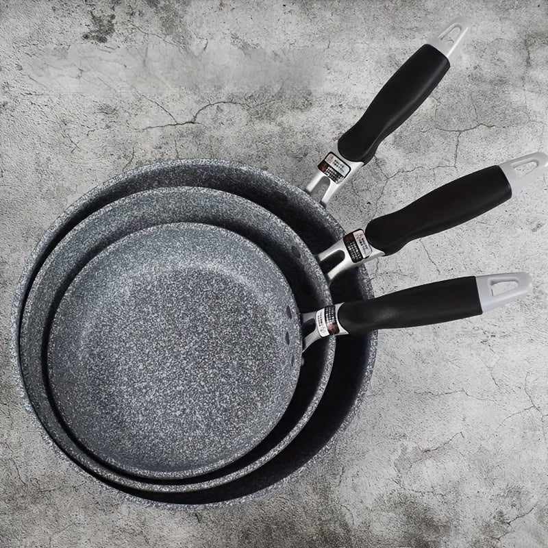 Frying Pan Set Non-Stick Cookware Induction Gas Stove 4 Sizes