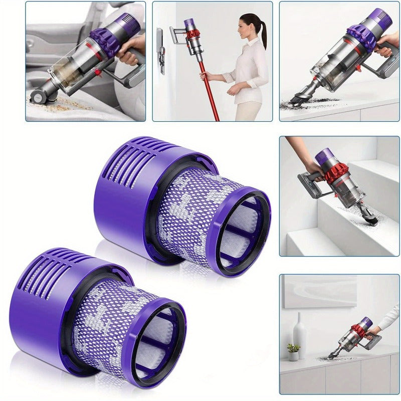 Uy tozalash aksessuarlar to'plami uchun mustahkam plastik pol ulanishi - 1 dona V10 simsiz changyutgich o'rnini bosuvchi filtr