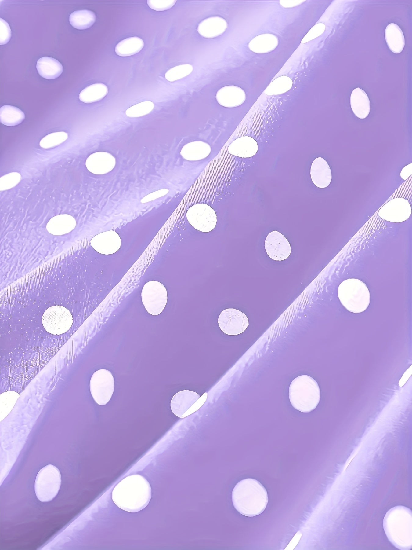 Женский ночной халат с коротким рукавом и крупным горошком, размер плюс