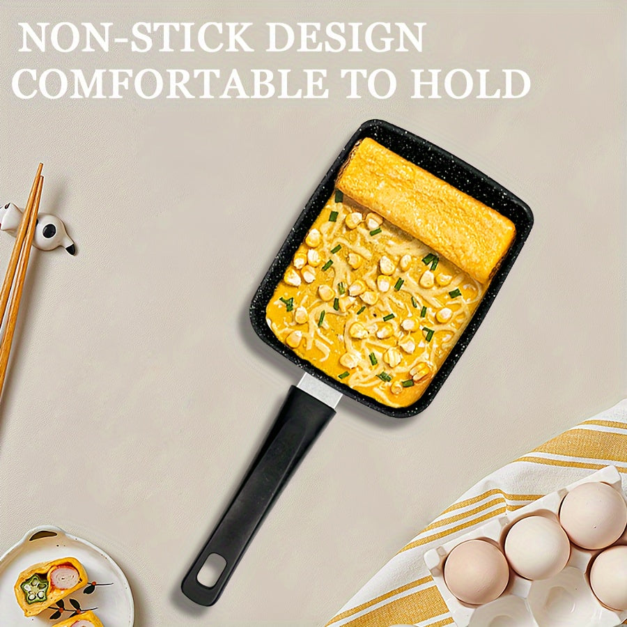 Cast Iron Skillet for Japanese Tamagoyaki Non-Stick Long-Lasting Easy to Clean