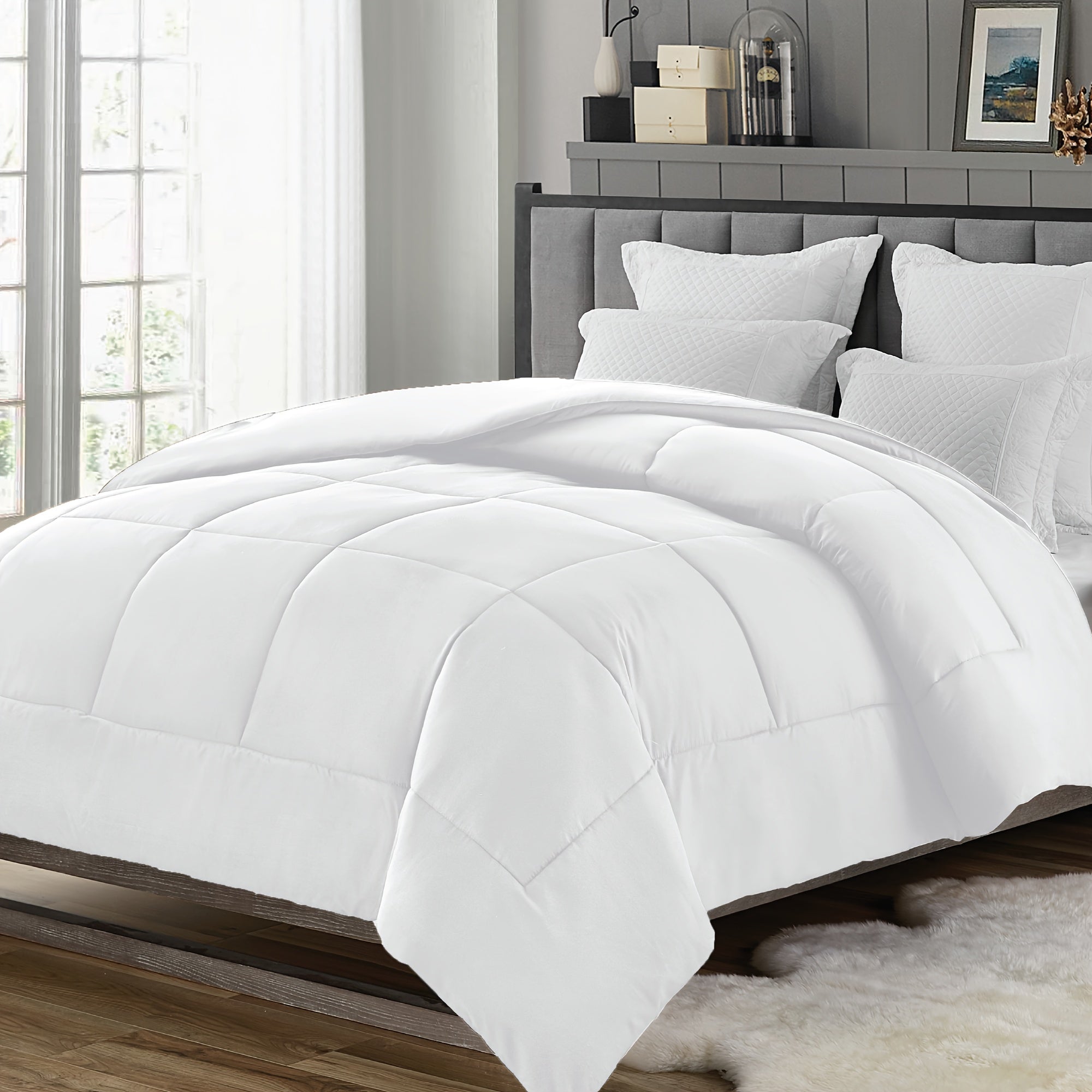 All-Season Hypoallergenic Breathable Comforter Duvet Insert for Bedding