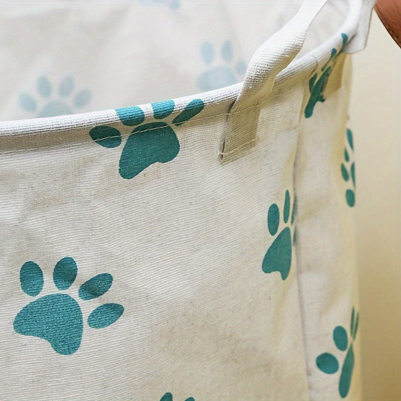 Cesta de almacenamiento plegable de dibujos animados para ropa, juguetes y artículos del hogar