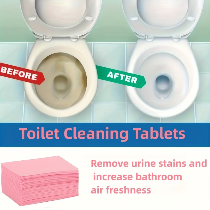 40pcs Toilet Cleaning Tablets Concentrated Glycerin for Bathroom and Household