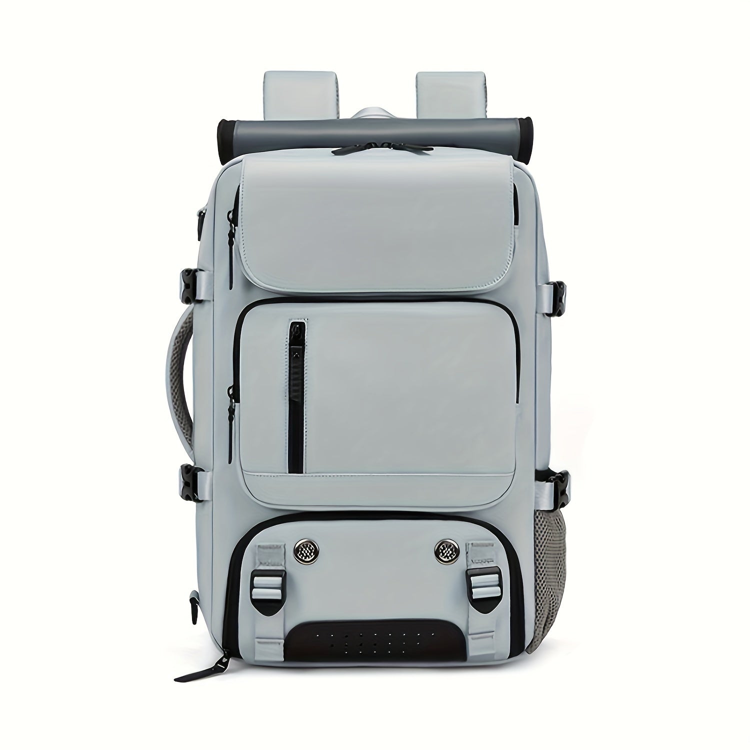 Ko'p funksiyali sayohat ruksak, noutbuk bo'limi, USB porti, katta sig'im, mustahkam naylon material. Qo'lda yuvish mumkin, professional quruq tozalash tavsiya etiladi. Guanchjouda ishlab chiqilgan.