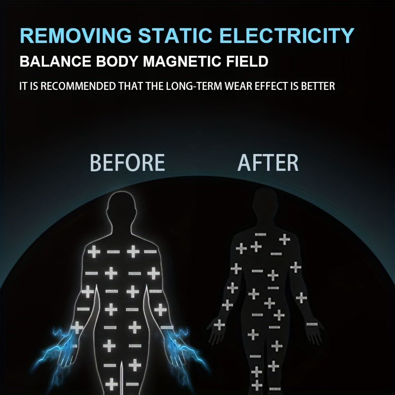 TIMESS Soundwave texnologiyasi Chivinlarni qochiruvchi Bilaguzuk soat va Statik qarshi funksiyasi bilan - Uzoq muddatli batareya, USB orqali zaryadlanadigan, kimyoviy moddalar ishlatilmagan, qulay silikon tasma, ochiq havoda foydalanish
