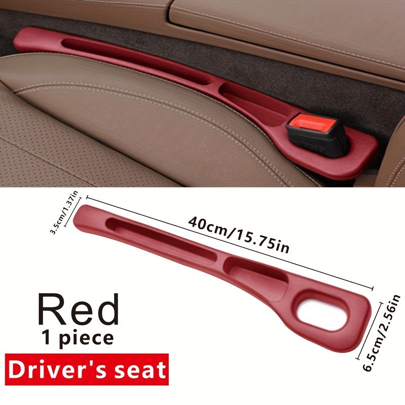 Заполнитель зазора между сиденьем автомобиля, полоска для хранения, черная, гибкая, водонепроницаемая, из ЭВА