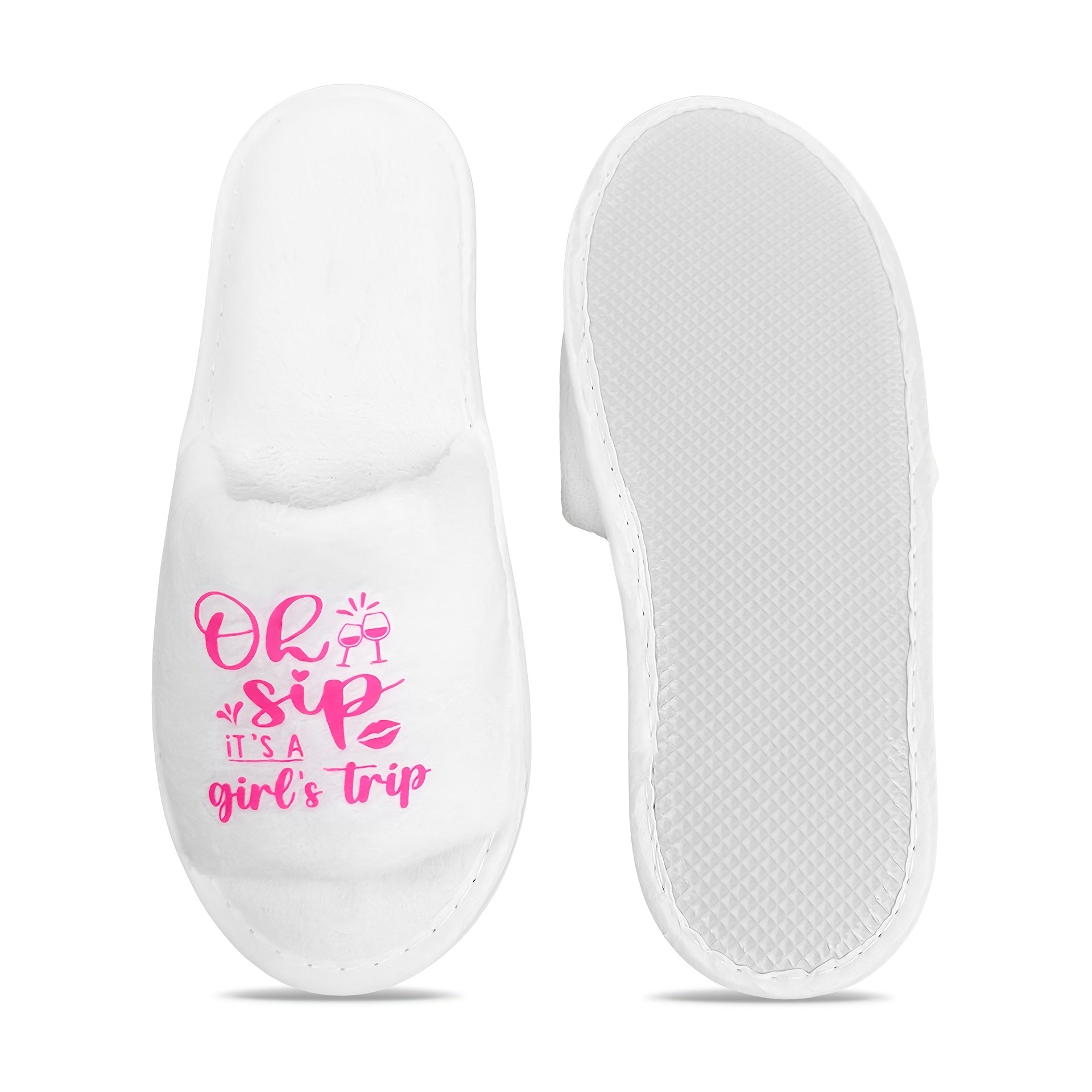 Women's Cozy Slip-On Slippers Soft Fabric All-Season Comfort Casual