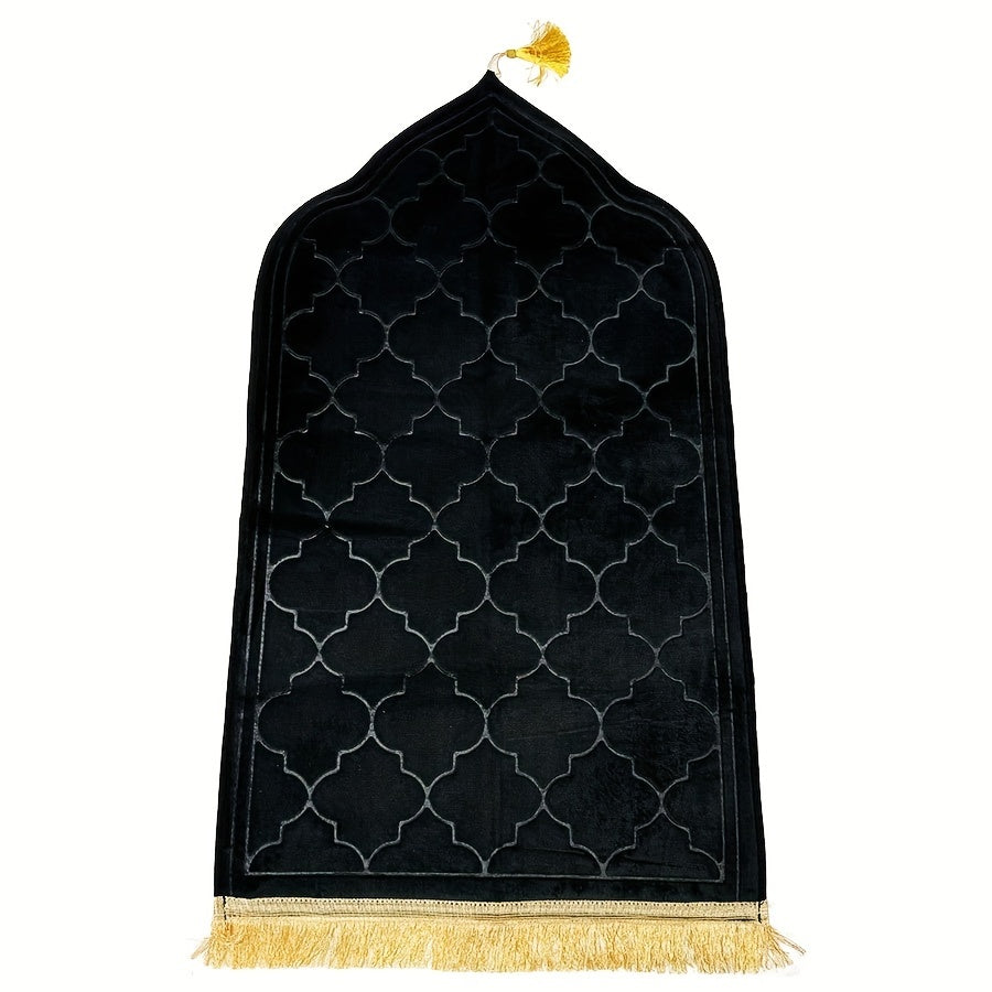Outdoor Prayer Mat with Tassel Design Non-Slip Durable and Comfortable for Home and Garden