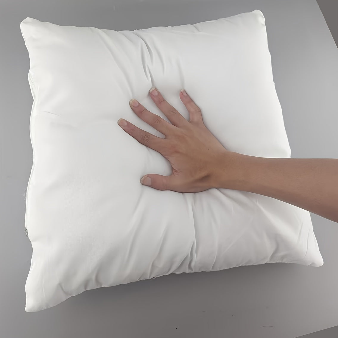 White High-Elasticity Pillow Inserts for Sofa Bed Patio Decor Set of 6
