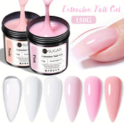 Pinkish-White Nail Extension Gel 150g Fast-Dry UV/LED Soak Off High-Quality
