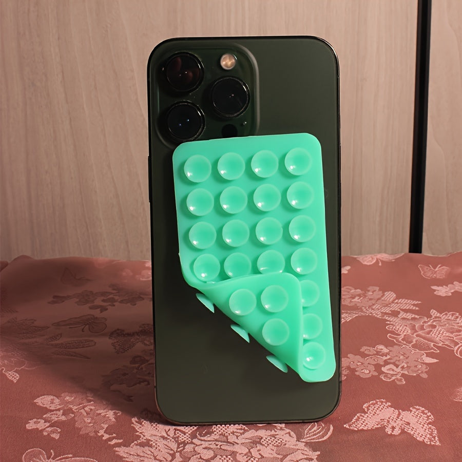 Square Silicone Phone Case Back Suction Cups 28pcs Large Cell Phone Accessories