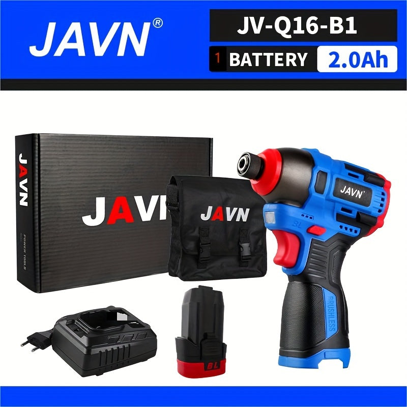 16V Cordless Mini Drill Screwdriver and Impact Driver Set with Lithium-ion Battery