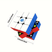 Magnetic Speed Cube 3x3 for Kids Ages 6-8 Puzzle Cube Educational Toy Smooth Turning