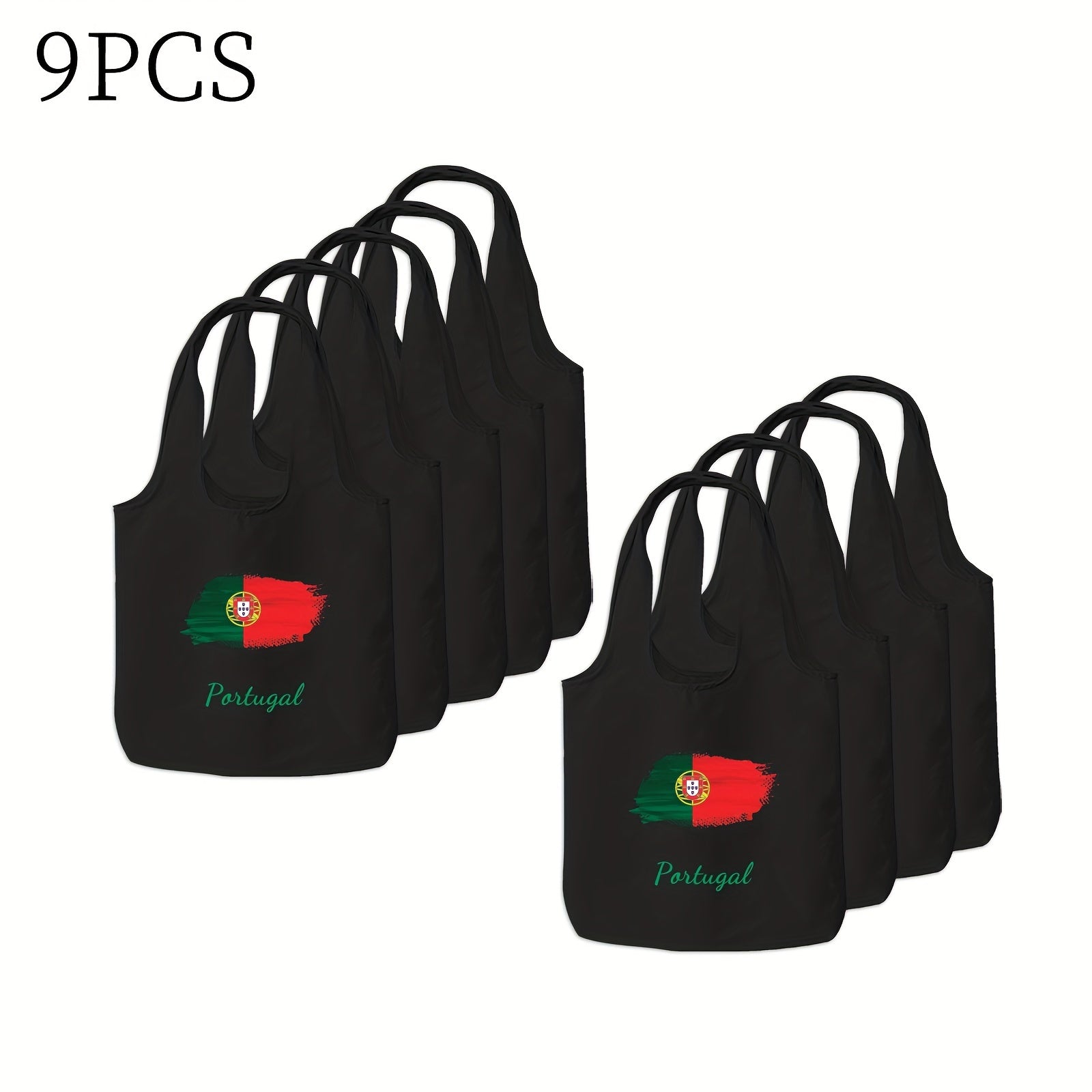 Double-Sided Print Canvas Tote Bag Durable Stylish Large Everyday Use