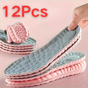 Ayollar sport insoles ro'za pink nafas oladigan namlikka chidamli 6 juft
