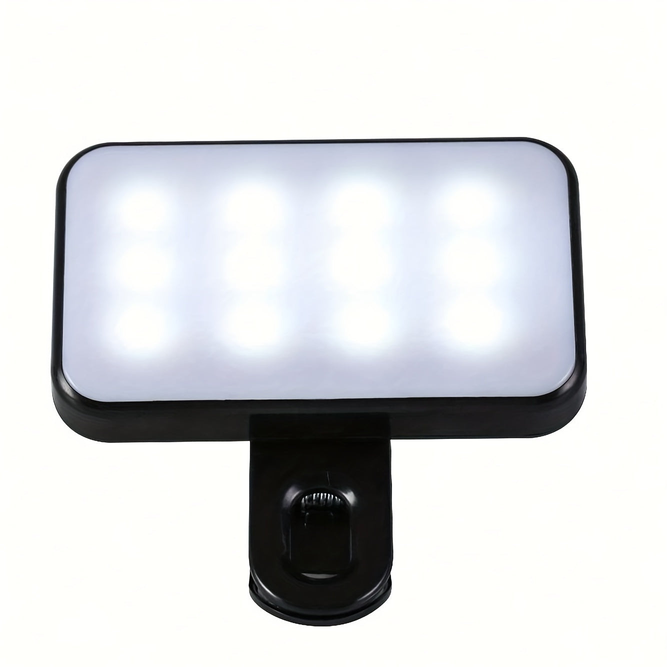 Mini Clip-On Fill Light for Mobile Phones and Cameras USB Rechargeable LED Light