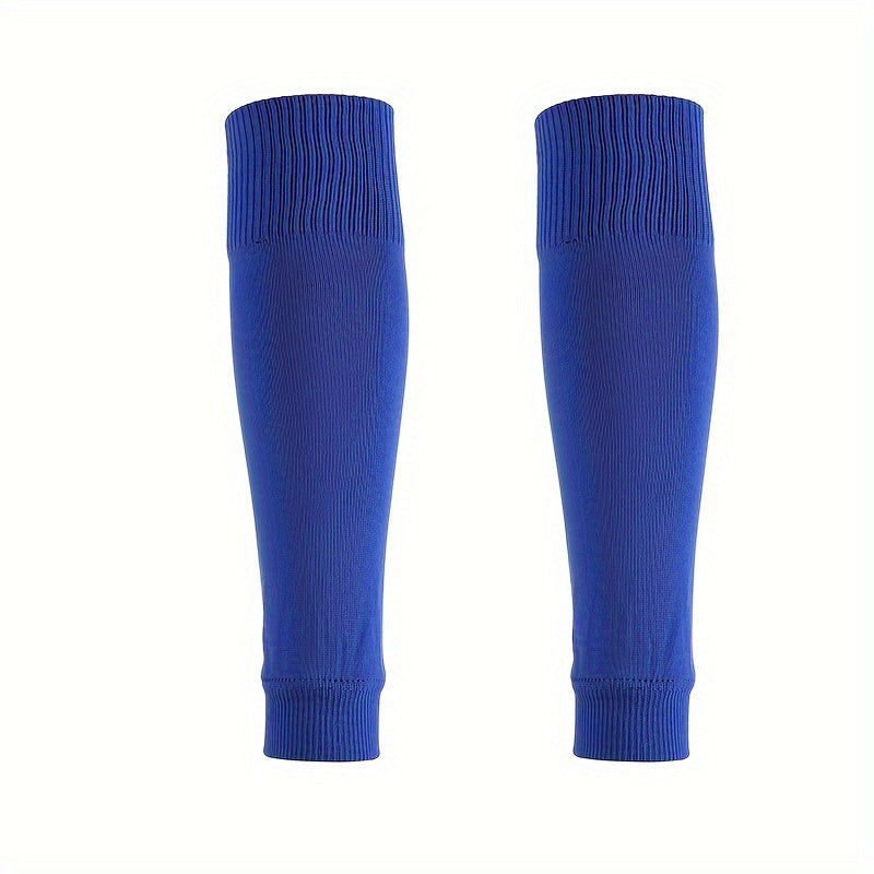 Football Training Equipment Set 5 Pieces Silicone Grip Socks Calf Sleeves Drawstring Backpack Leg Pads Polyester