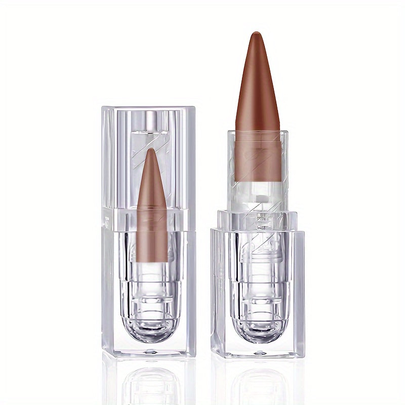 Женский карандаш для губ матовый нюд водостойкий стойкий натуральный вид коричневый