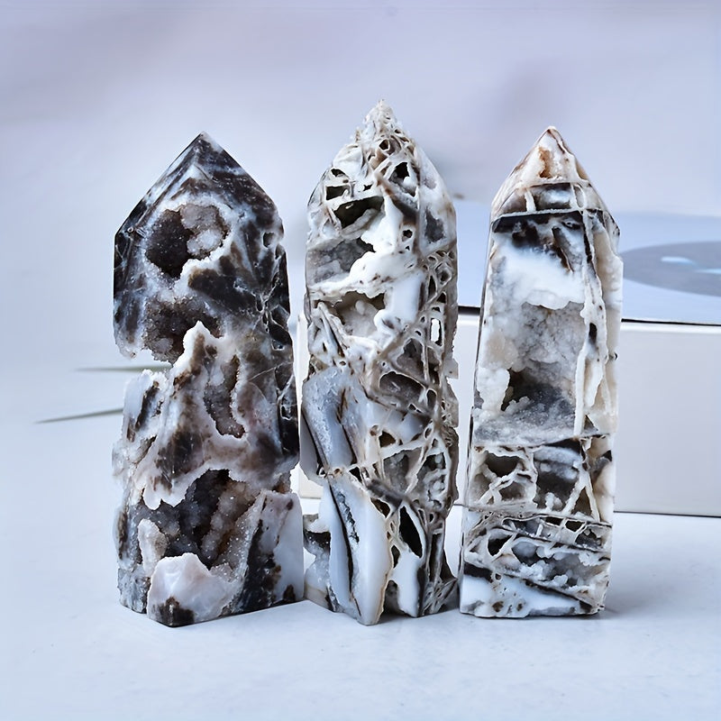 Натуральный кристальный сфалеритовый столб для домашнего декора и интерьера