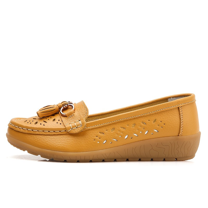 Women Breathable Casual Wedge Flats Plus Size Summer Shoes