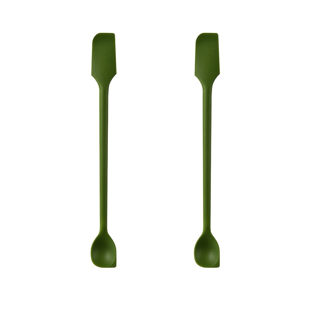 Stainless Steel Dual-Purpose Jam Scraper Spoon Kitchen Utensil