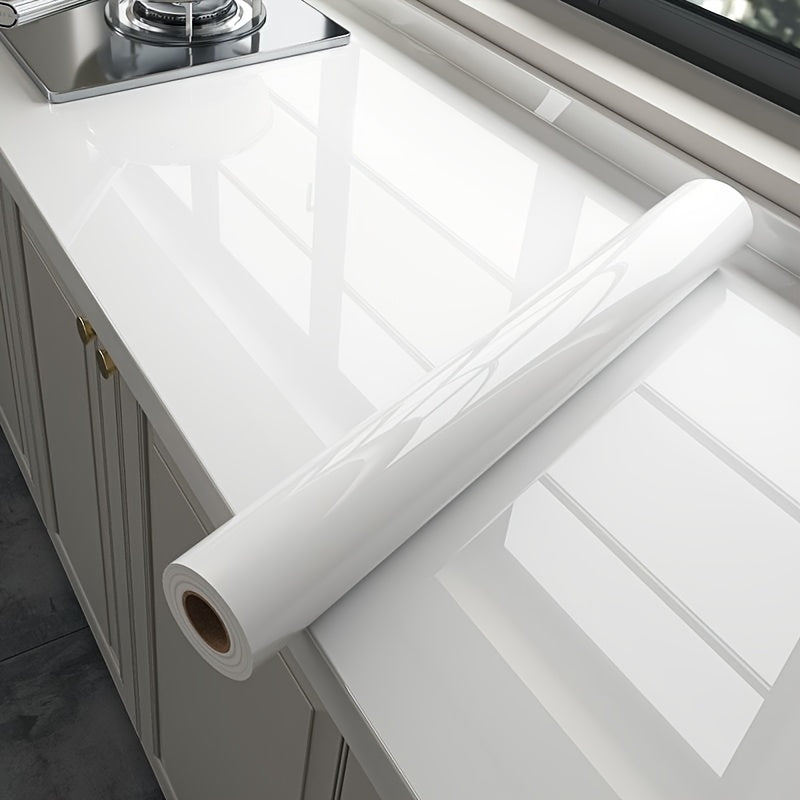 Waterproof Peel and Stick Marble Wallpaper Vinyl Self-Adhesive Wall Covering for Kitchen Backsplash and Furniture