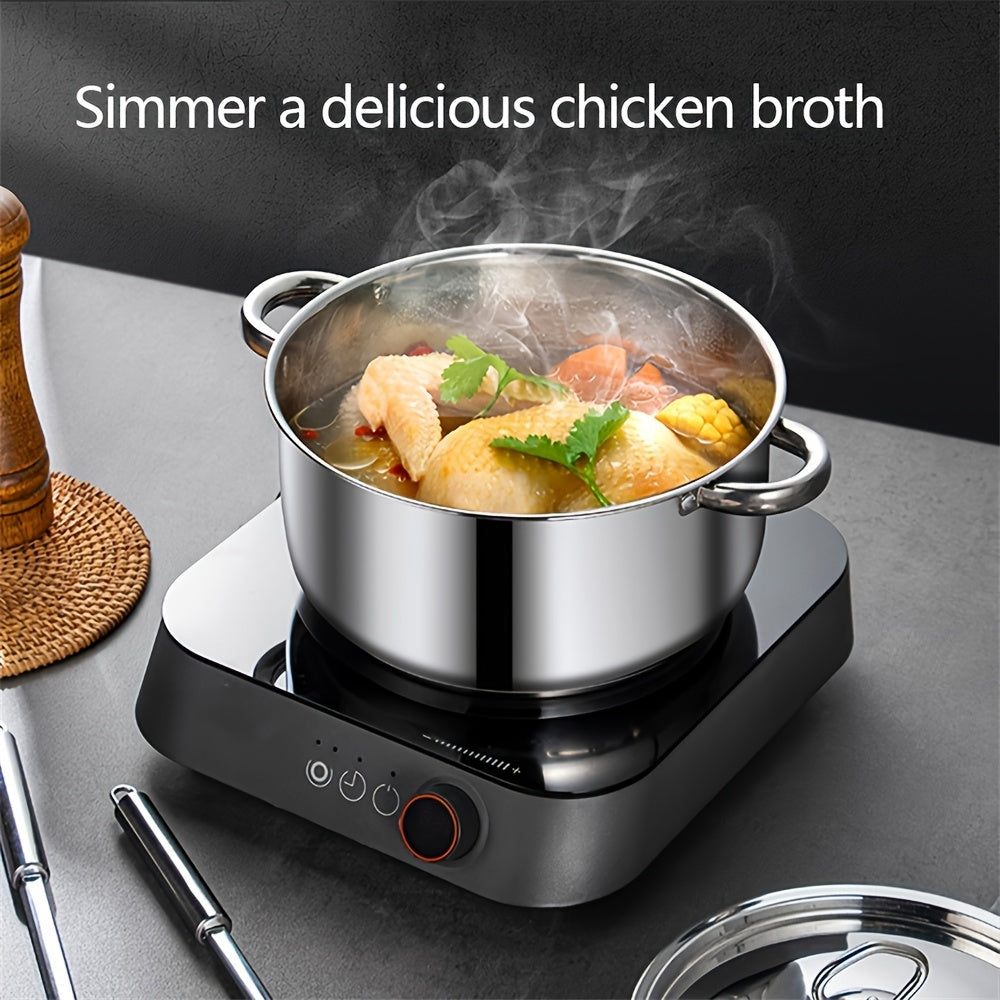 Qoliplari va qopqoqlari bilan 15 ta yopishmaydigan pishirish qozonlari to'plami