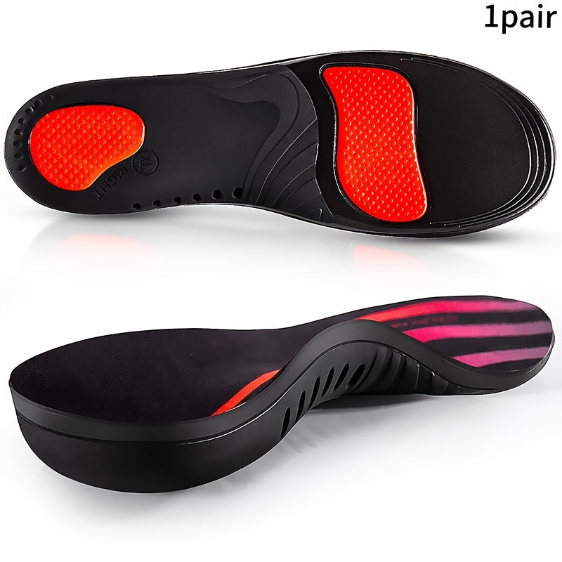 Unisex EVA Gel Insoles With Arch Support Shock Absorbing Anti-Slip