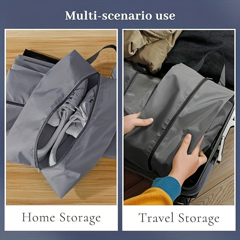 Yozuvli suv o'tkazmaydigan sayohat poyabzal sumkasi sport va sayohat uchun zarur bo'lgan narsalarni, kiyimlarni va kundalik ehtiyojlarni saqlash uchun - Rojdestvo yoki Halloween uchun mukammal sovg'a