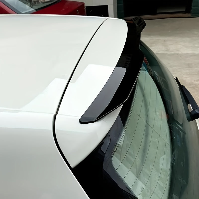 Qora avtomobil orqa spoiler kichik qanot hatchback sedan uchun orqa lab spoiler