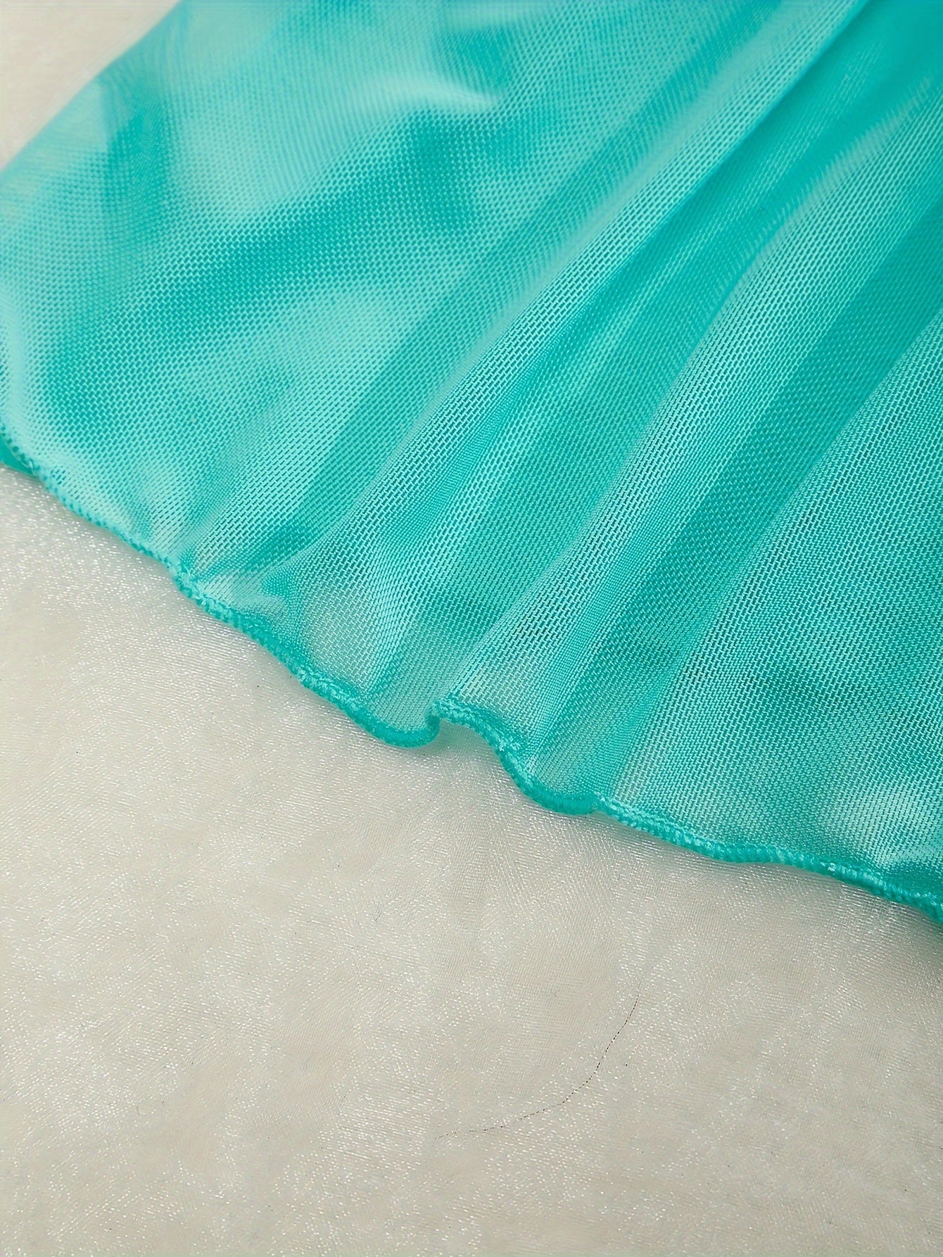 Women's Satin Garter Sleepwear Set with Lace Detailing