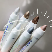 Женский набор теней для век и карандаша для глаз с жемчужным эффектом, водостойкий, стойкий