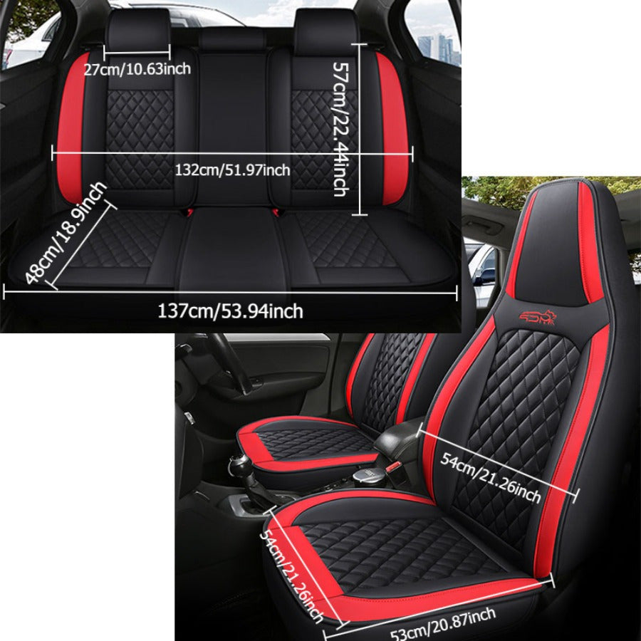 Avtomobil uchun to‘liq qoplamali, sirpanishga qarshi, bardoshli, atrofni himoya qiluvchi avto o‘rindiq qoplamasi