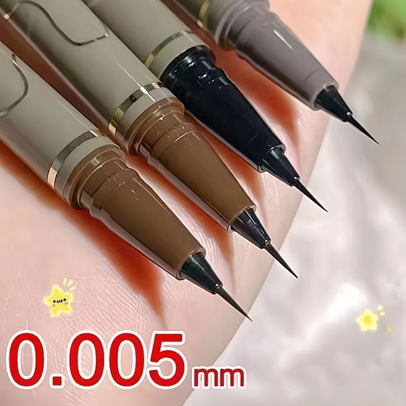 Women's Waterproof Liquid Eyeliner Pen Fine Tip Black Long-Lasting