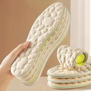 Memory Foam Insoles with Arch Support and Shock Absorption for High Heels and Sneakers