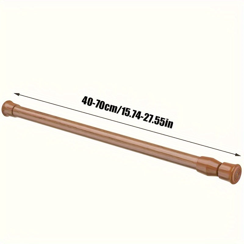 Adjustable Tension Shower Curtain Rod for Window Door Closet