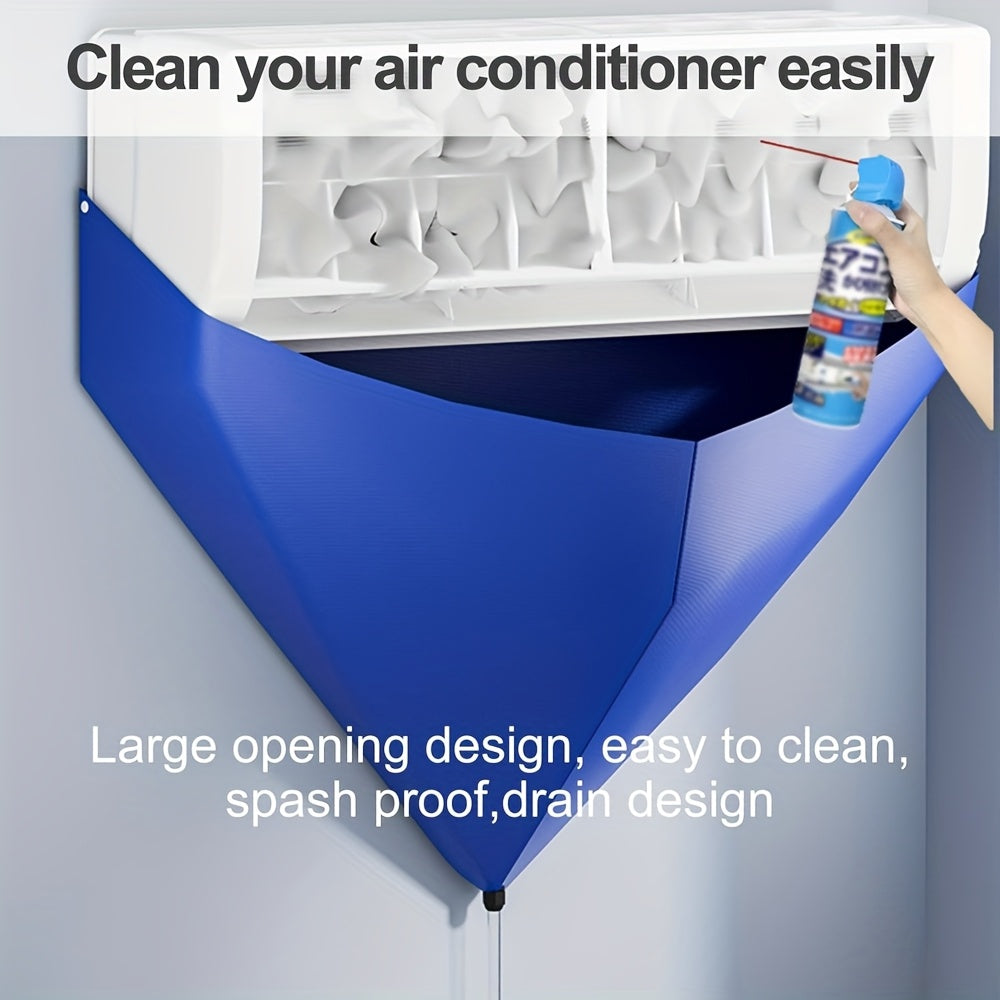 Durable Plastic Indoor Air Conditioner Drainage Bag Splashproof Easy-Access