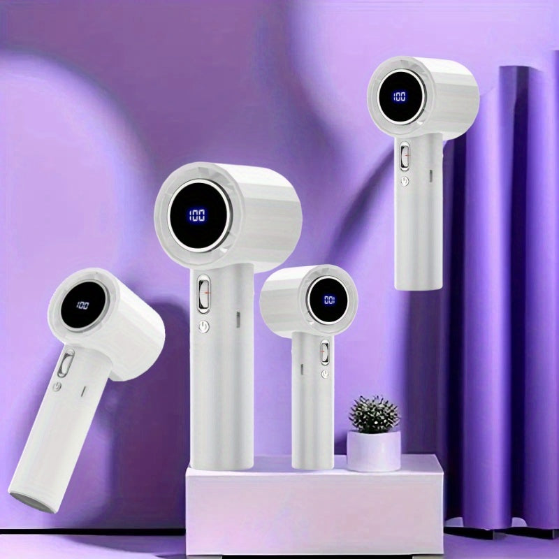 Ручной охлаждающий вентилятор Портативный электрический вентилятор для путешествий и кемпинга Многофункциональные настройки