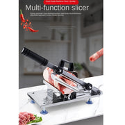 Stainless Steel Manual Meat Slicer with Rectangle Blade for Beef and Mutton