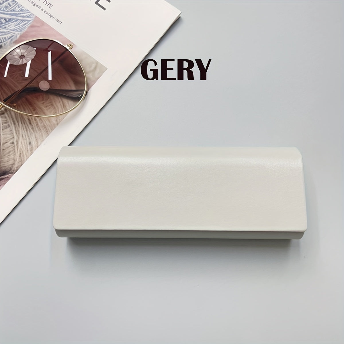 Women's Magnetic Glasses Case Slim Durable Storage for On-the-Go