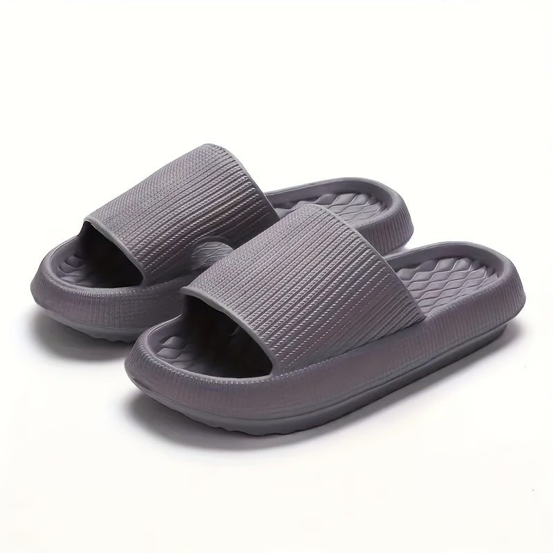 Women EVA Slides Open-Toe Sandals All-Season Beach and Shower Use