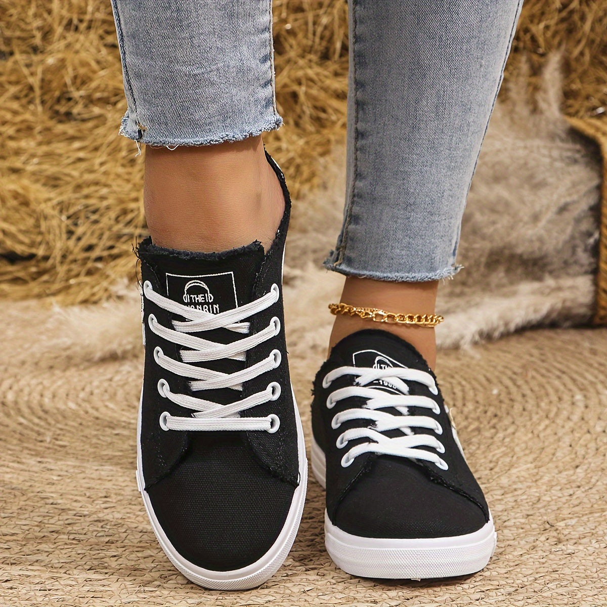 Women's Casual Solid Color Anti-Slip Sports Shoes