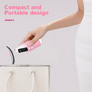 Electric Face and Neck Massager with 7 Modes Hot Compress Vibration Rechargeable