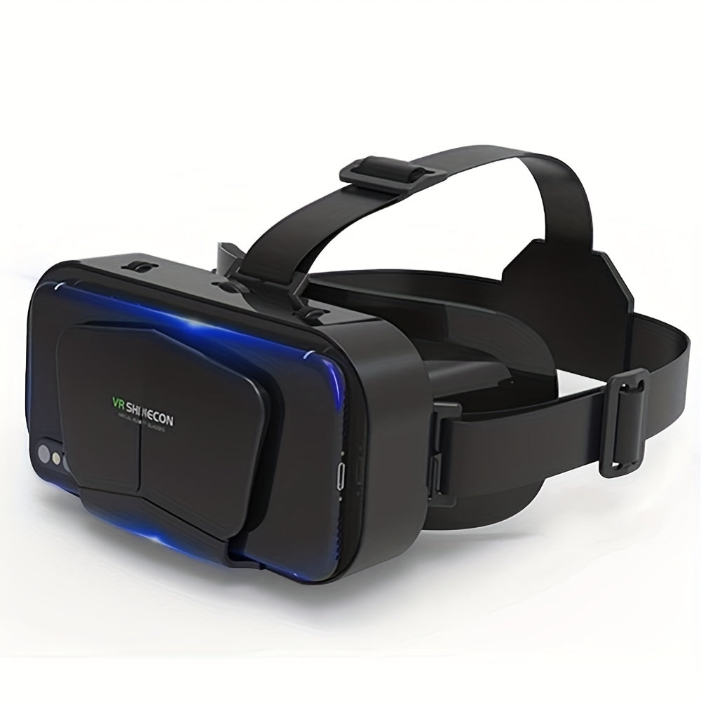 3D VR Headset for iPhone and Android Phones with Controllers and Binocular Lenses