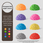 1 шт. ПВХ йога-мяч для балансировки, массажа ног и снятия стресса - подходит для йоги, пилатеса, гимнастики - взрослый, 1 упаковка