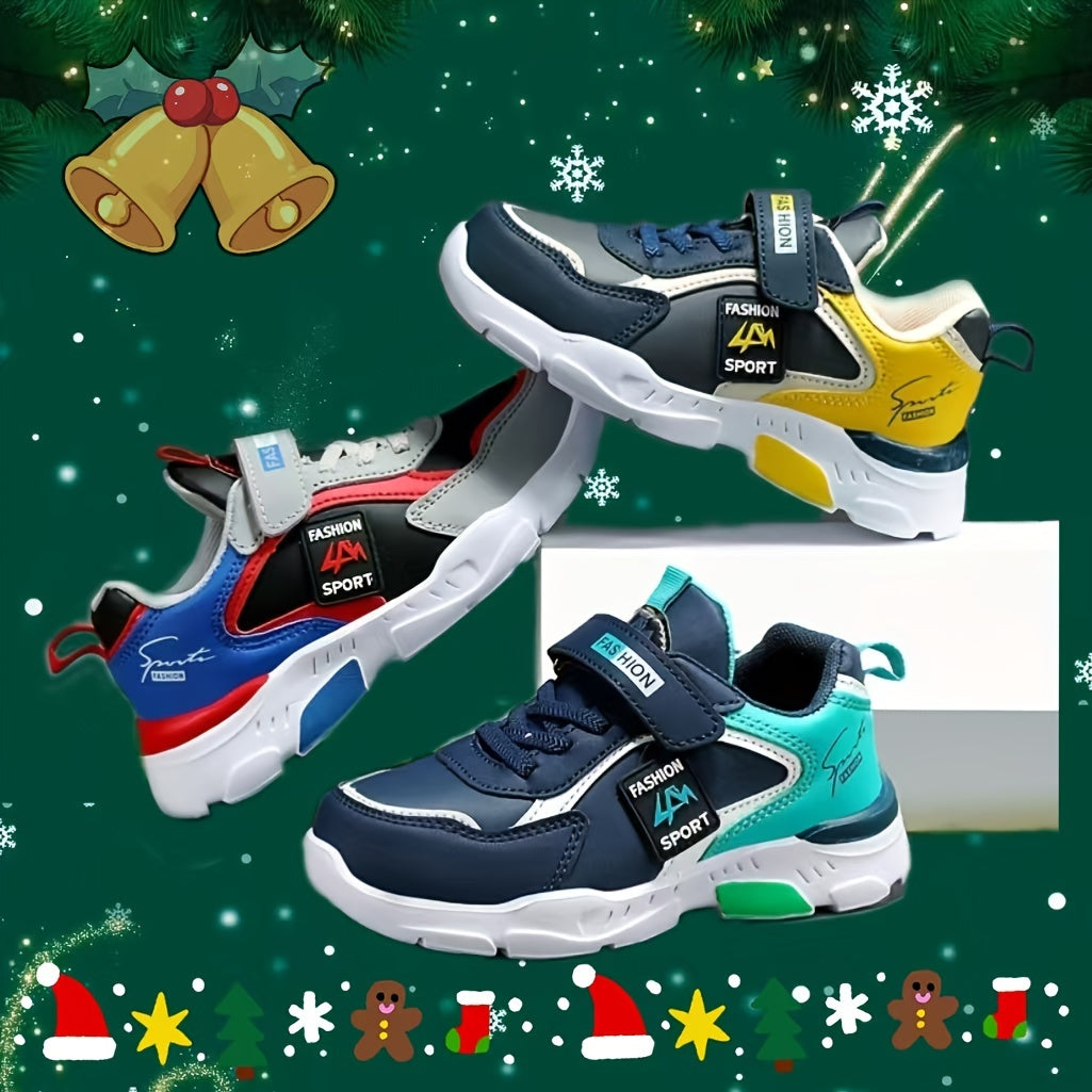 Boy's Waterproof Non-Slip Casual Sneakers for Outdoor Activities